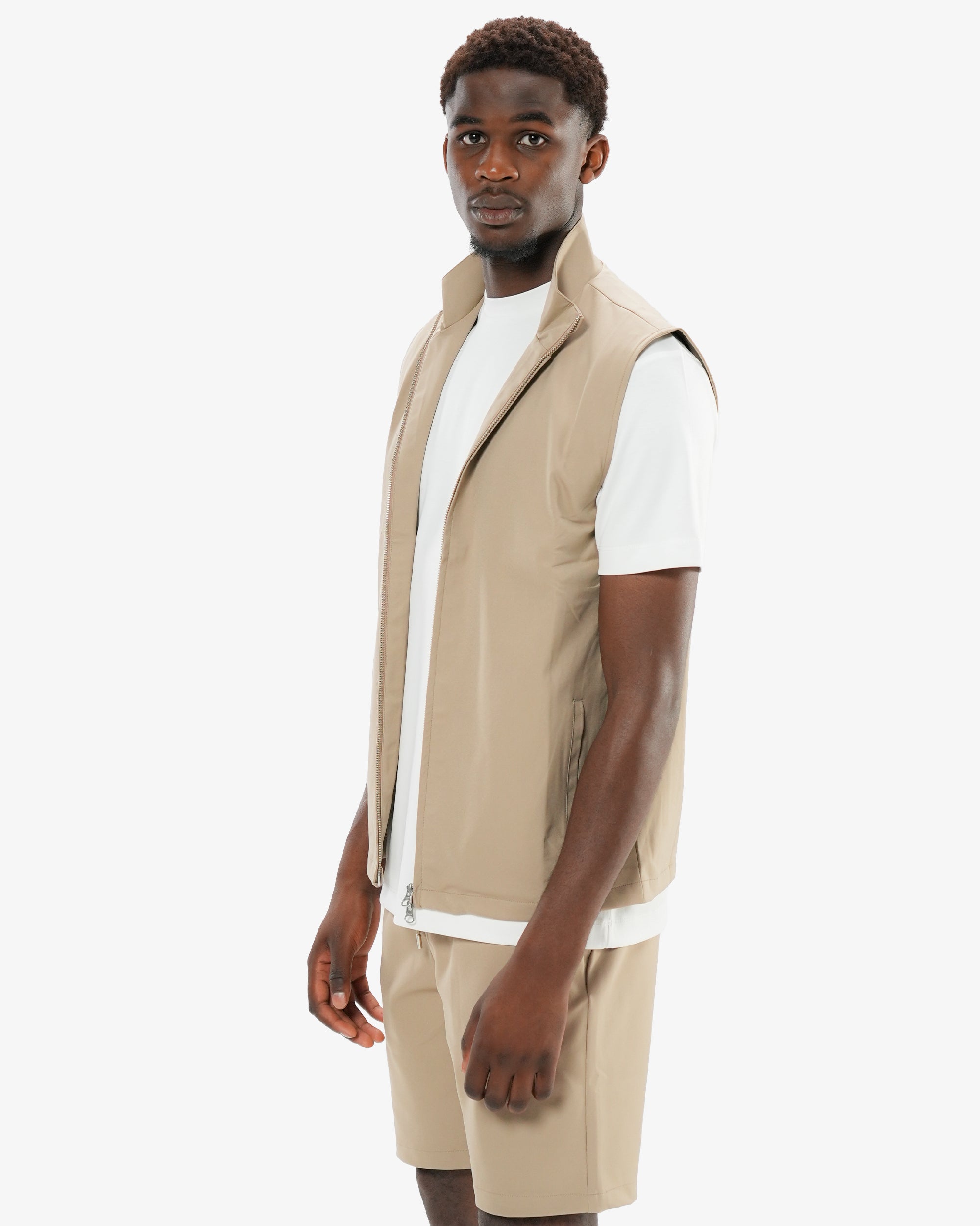 Lightweight Gilet - Beige Secondary image
