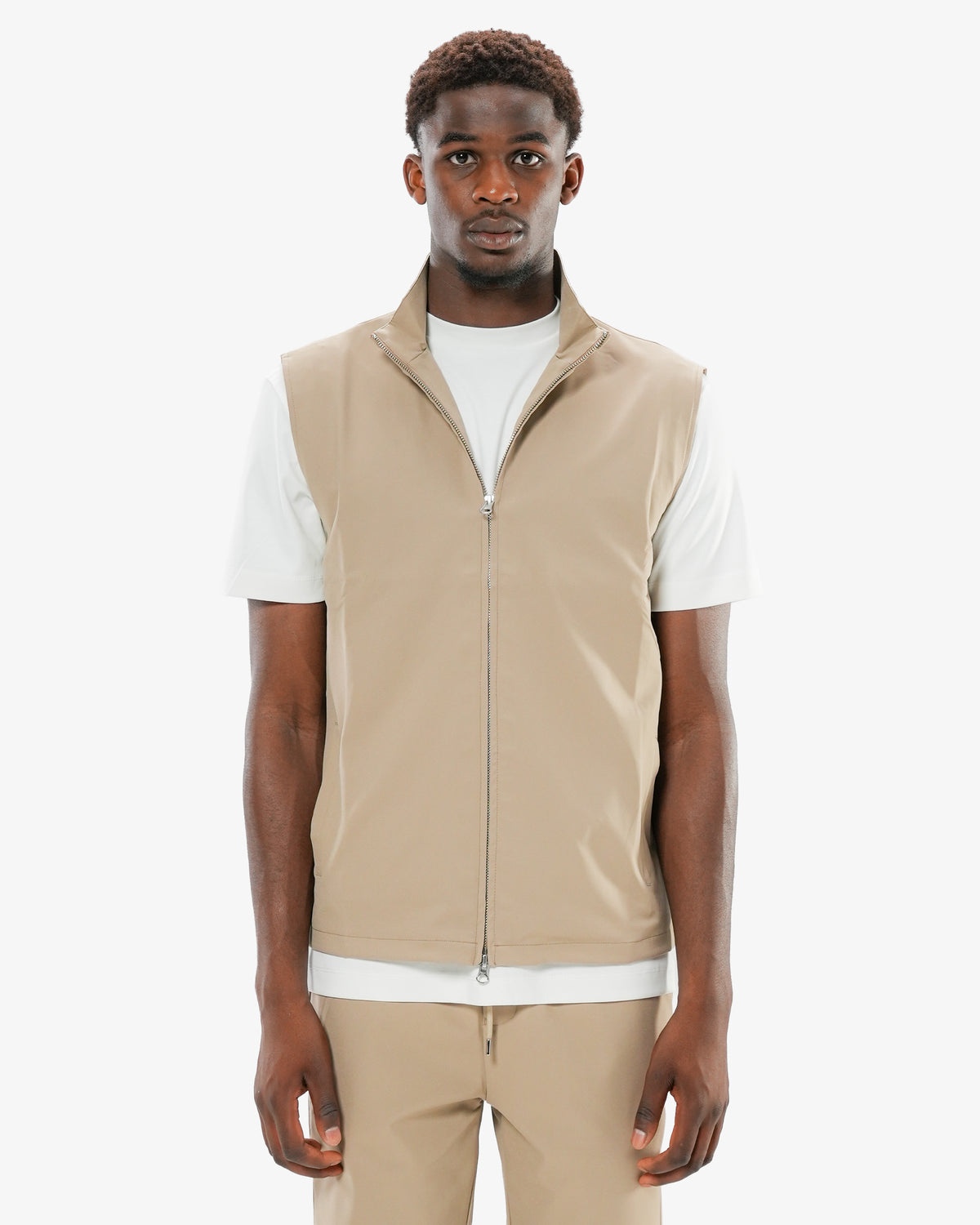 Lightweight Gilet - Beige
