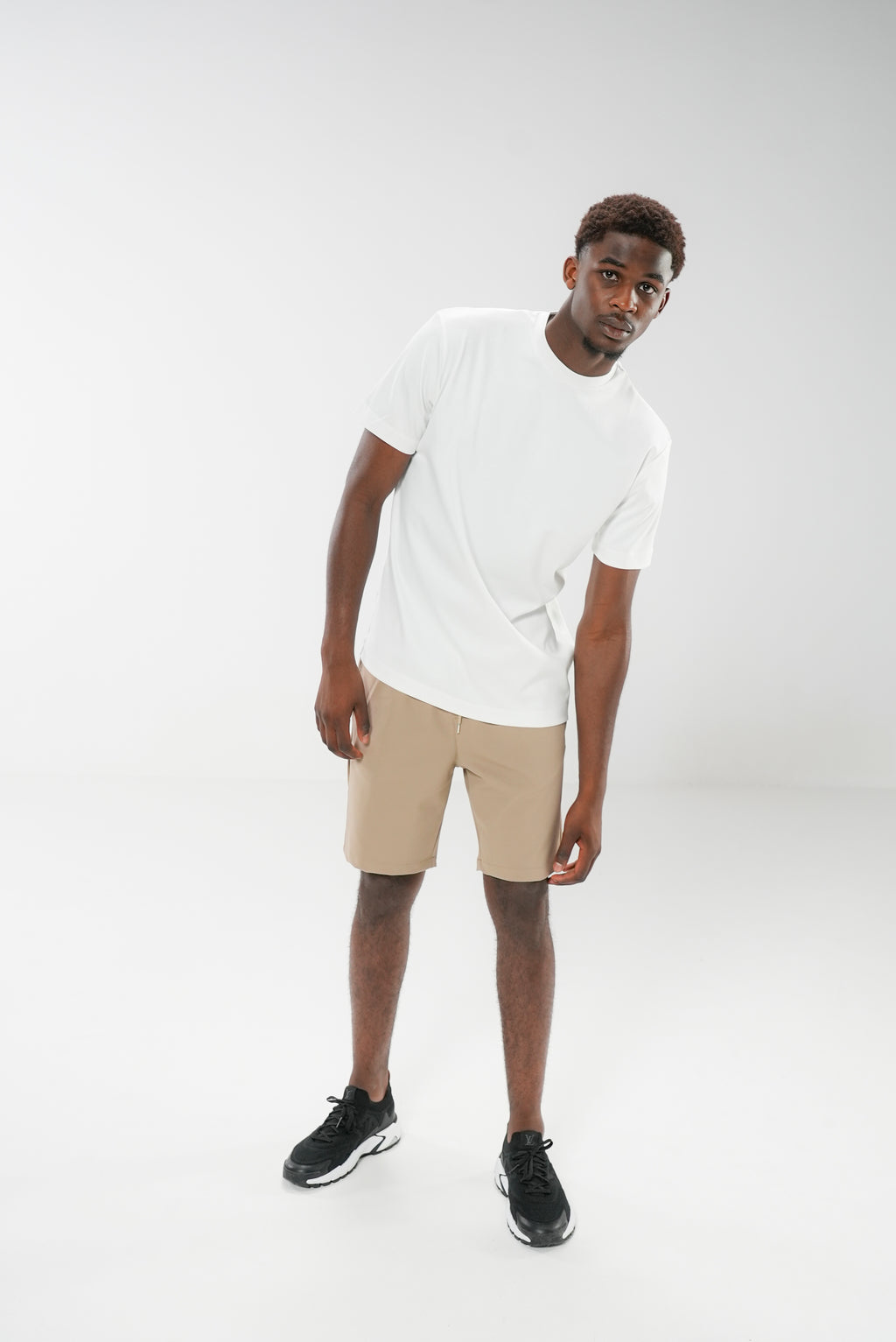 Mercerized Cotton T-Shirt - White