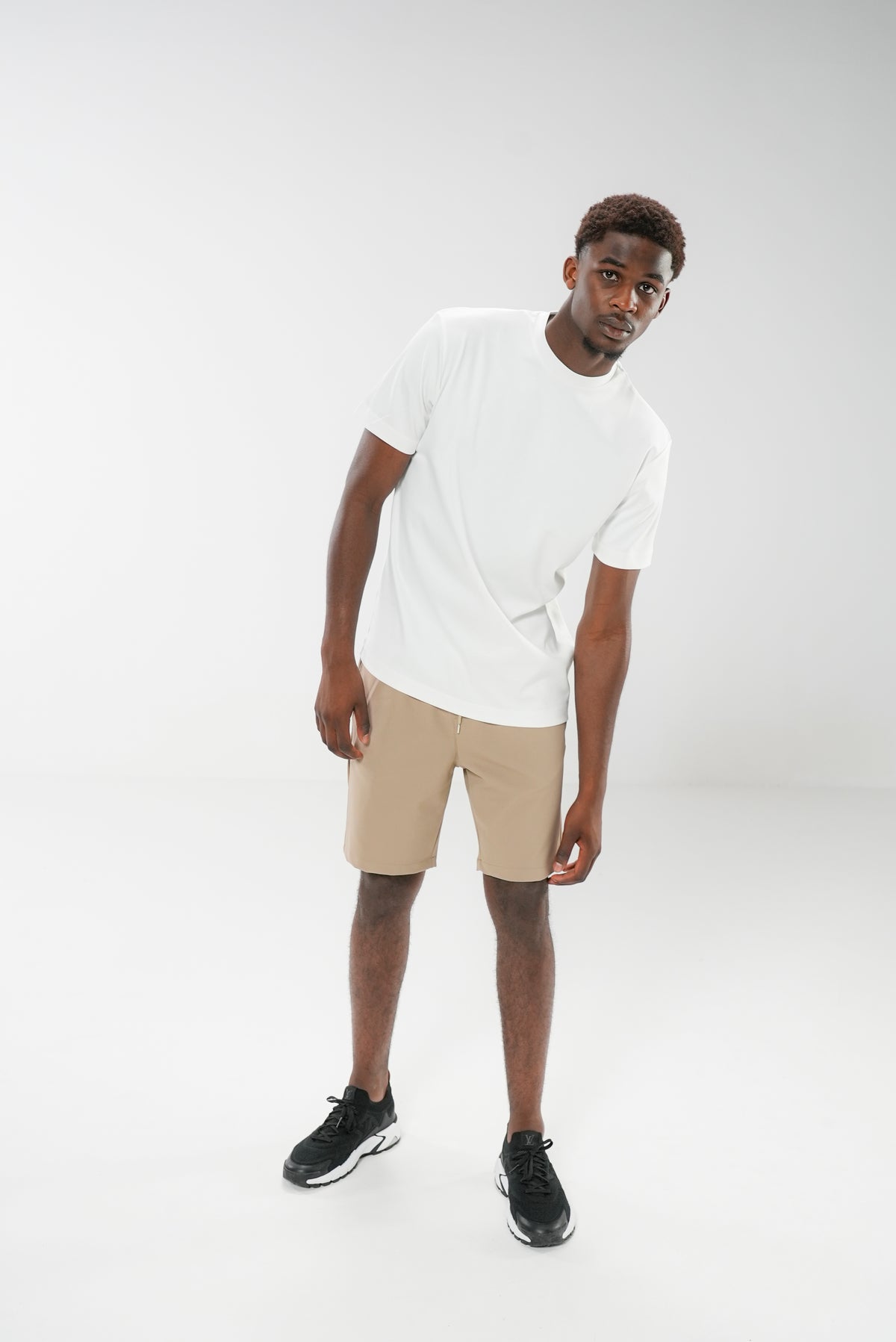 Mercerized Cotton T-Shirt - White